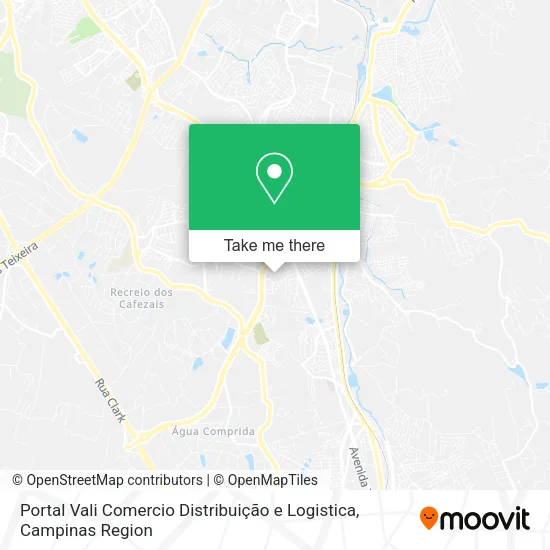 Portal Vali Comercio Distribuição e Logistica map