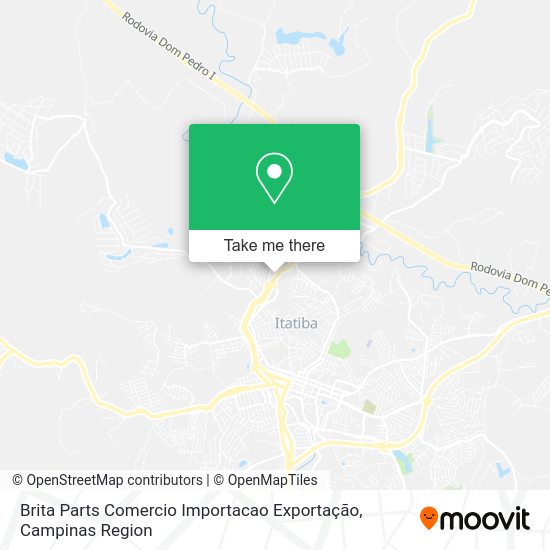 Brita Parts Comercio Importacao Exportação map