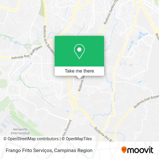 Frango Frito Serviços map