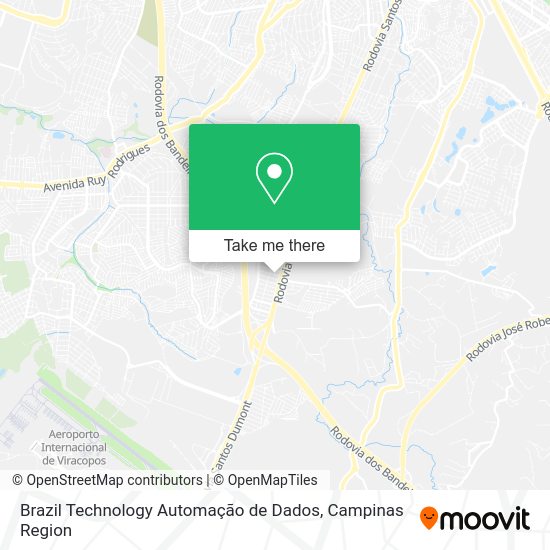 Brazil Technology Automação de Dados map