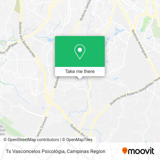 Ts Vasconcelos Psicológia map