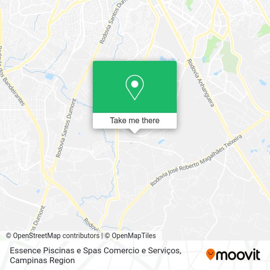Essence Piscinas e Spas Comercio e Serviços map