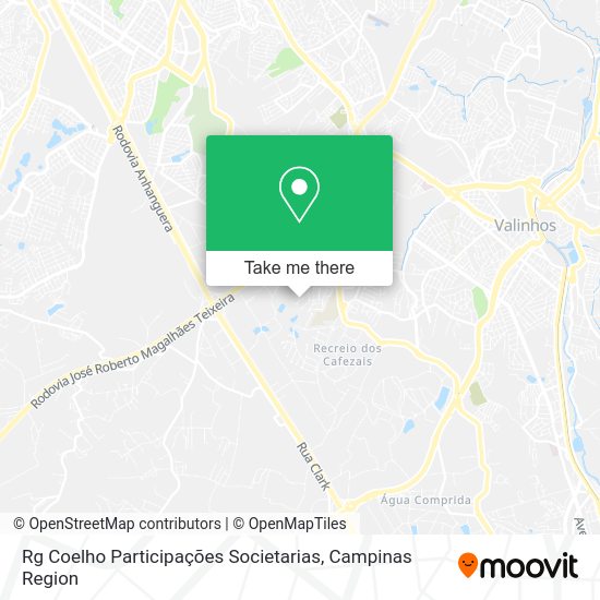 Rg Coelho Participações Societarias map