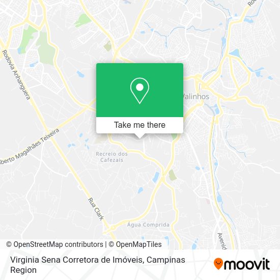 Virginia Sena Corretora de Imóveis map