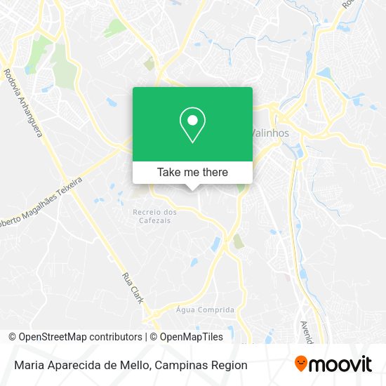 Maria Aparecida de Mello map