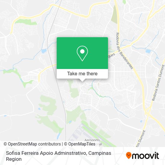 Sofisa Ferreira Apoio Adminstrativo map