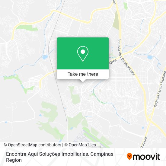 Encontre Aqui Soluções Imobiliarias map