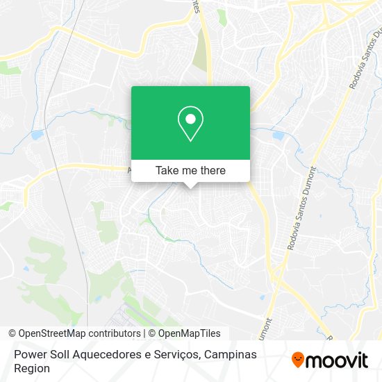 Power Soll Aquecedores e Serviços map