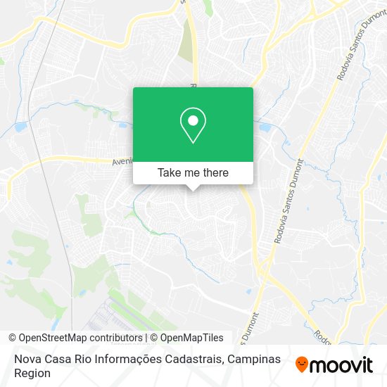 Nova Casa Rio Informações Cadastrais map