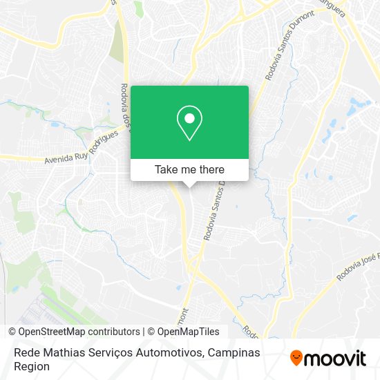 Rede Mathias Serviços Automotivos map