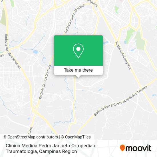 Clínica Medica Pedro Jaqueto Ortopedia e Traumatologia map
