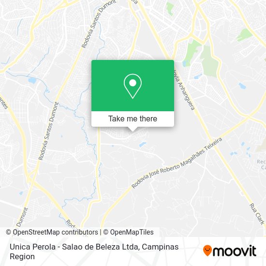 Unica Perola - Salao de Beleza Ltda map