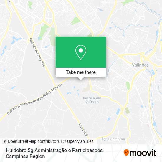 Huidobro 5g Administração e Participacoes map