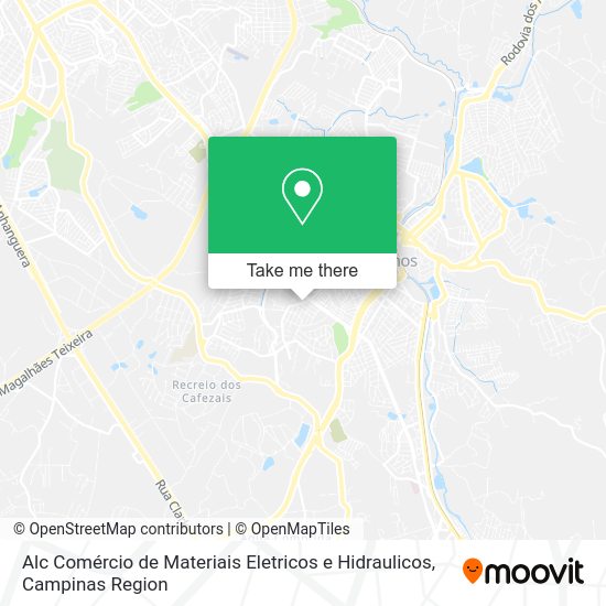 Alc Comércio de Materiais Eletricos e Hidraulicos map