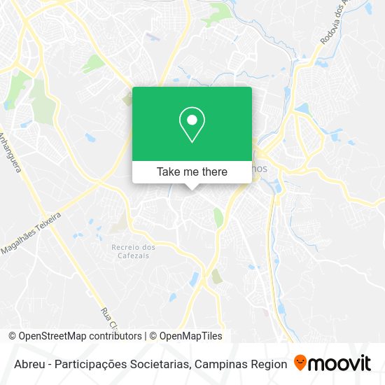 Abreu - Participações Societarias map