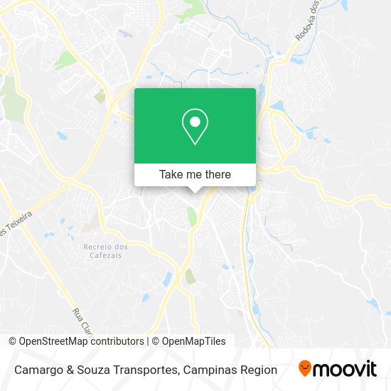 Camargo & Souza Transportes map