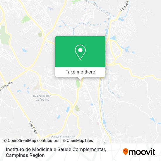 Instituto de Medicina e Saúde Complementar map