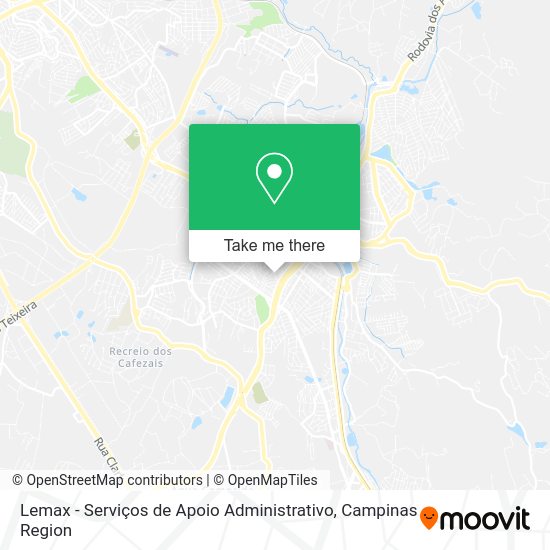 Lemax - Serviços de Apoio Administrativo map