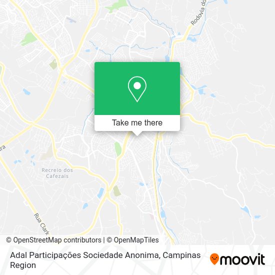Adal Participações Sociedade Anonima map