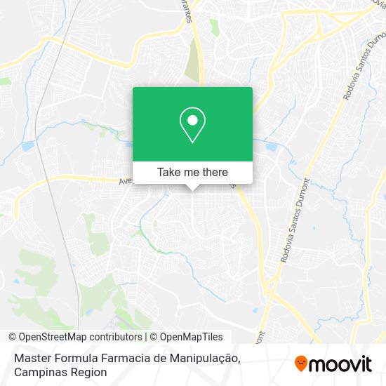 Master Formula Farmacia de Manipulação map