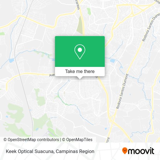 Keek Optical Suacuna map