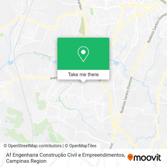 Af Engenharia Construção Civil e Empreendimentos map