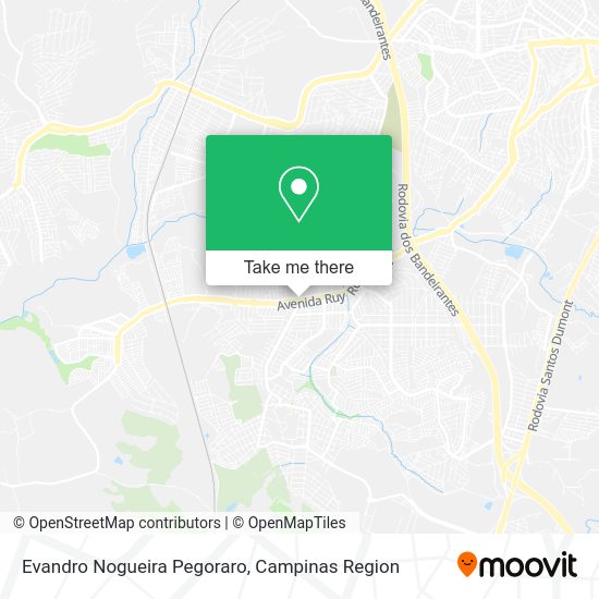 Evandro Nogueira Pegoraro map