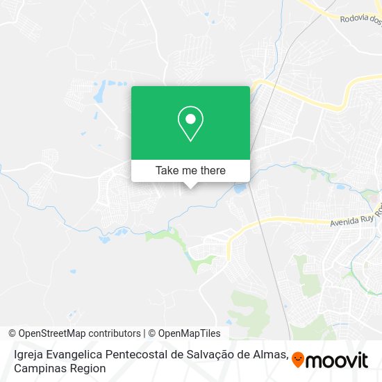 Igreja Evangelica Pentecostal de Salvação de Almas map