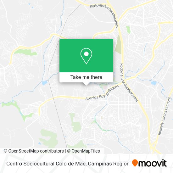 Centro Sociocultural Colo de Mãe map