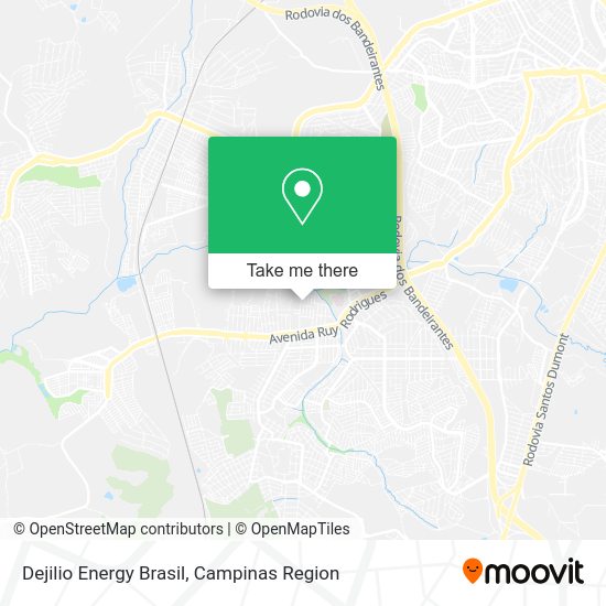 Dejilio Energy Brasil map