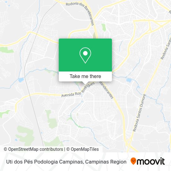 Uti dos Pés Podologia Campinas map