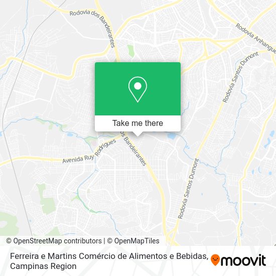 Ferreira e Martins Comércio de Alimentos e Bebidas map