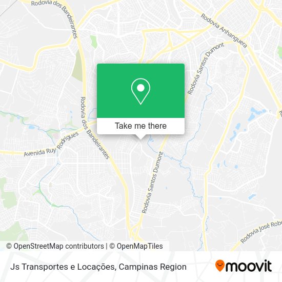 Js Transportes e Locações map