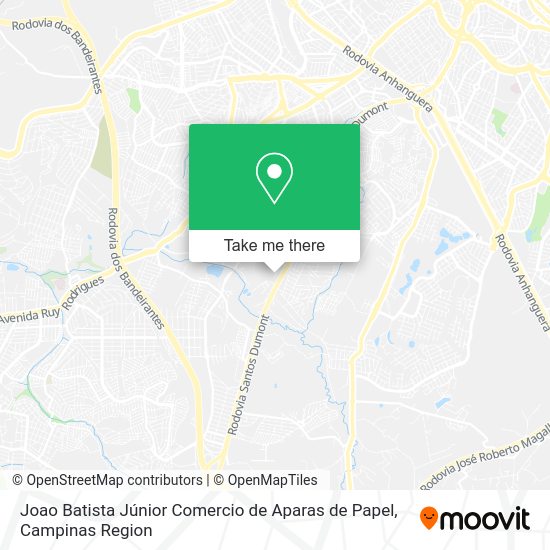 Joao Batista Júnior Comercio de Aparas de Papel map