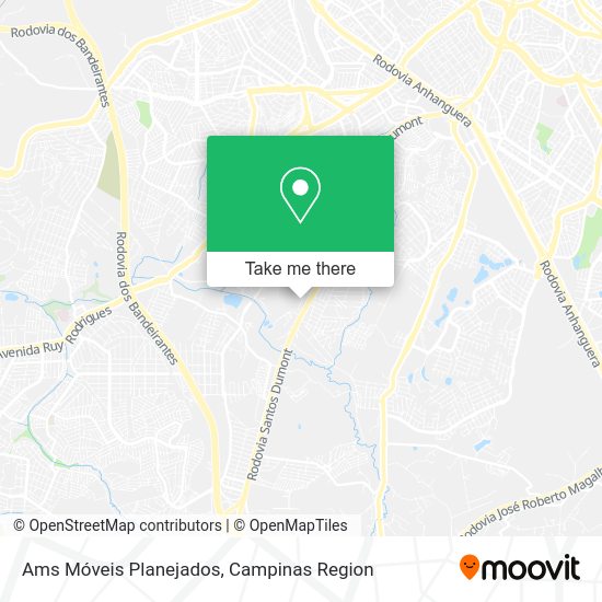 Ams Móveis Planejados map