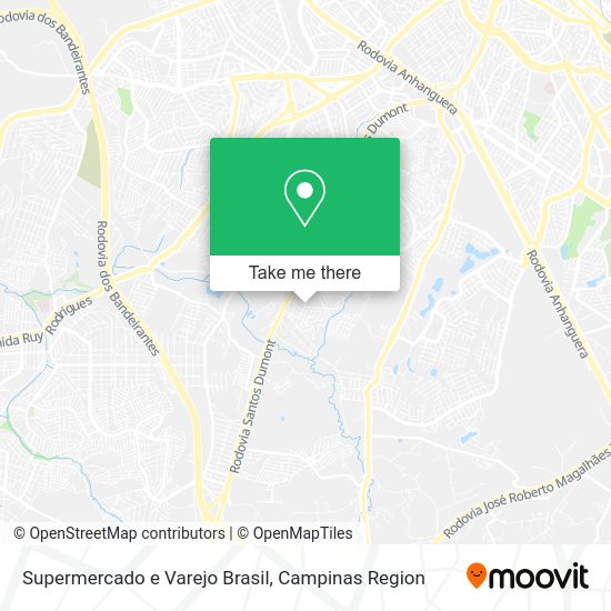 Supermercado e Varejo Brasil map