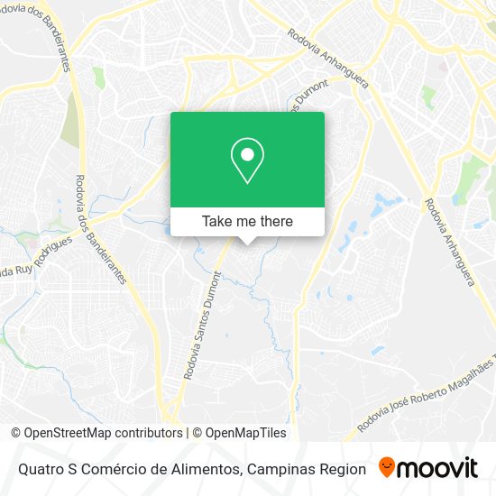Quatro S Comércio de Alimentos map