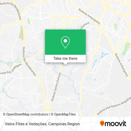 Velox Fitas e Vedações map