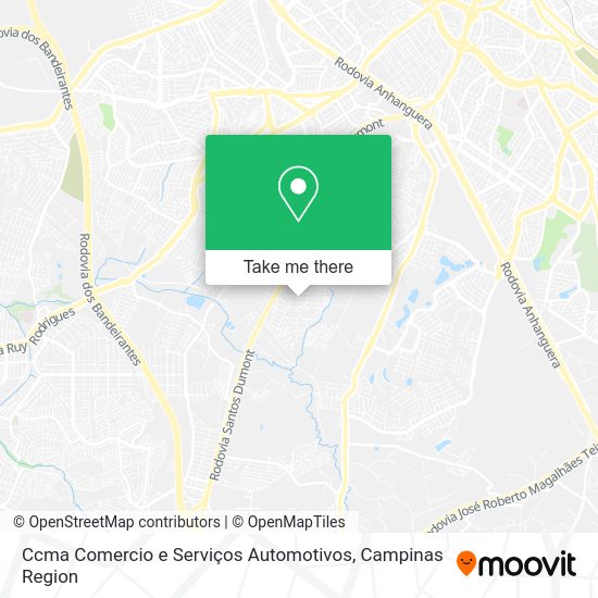 Ccma Comercio e Serviços Automotivos map