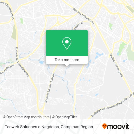 Tecweb Solucoes e Negócios map