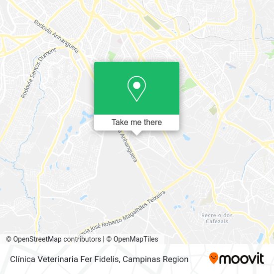 Clínica Veterinaria Fer Fidelis map