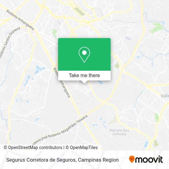 Segurus Corretora de Seguros map