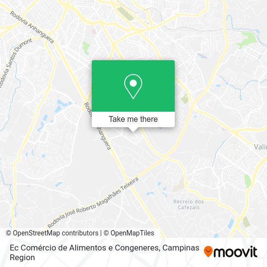 Ec Comércio de Alimentos e Congeneres map