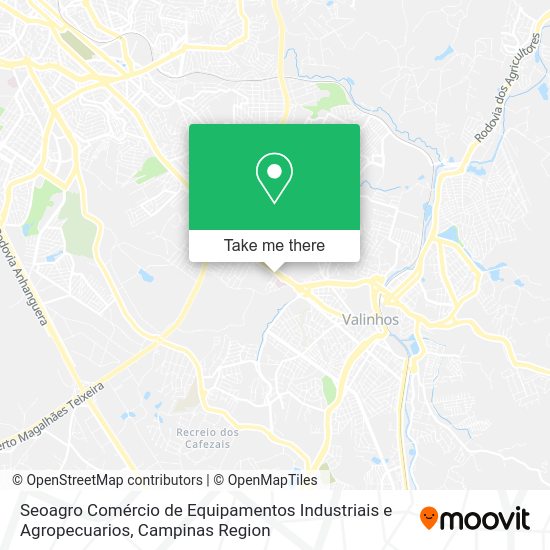 Seoagro Comércio de Equipamentos Industriais e Agropecuarios map