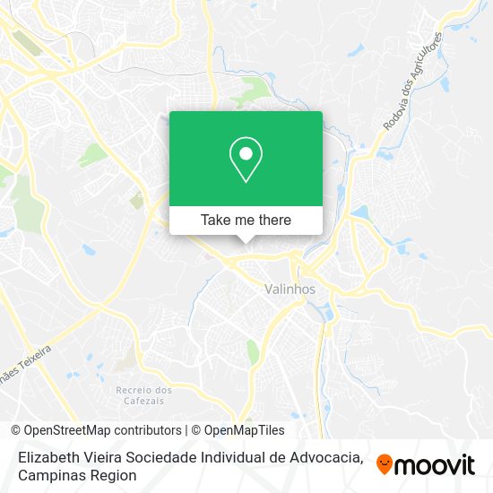 Elizabeth Vieira Sociedade Individual de Advocacia map