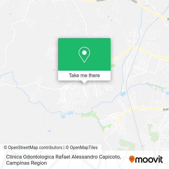 Clínica Odontologica Rafael Alessandro Capicoto map