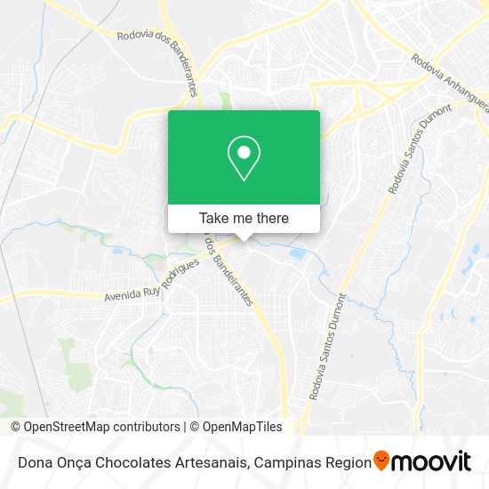 Dona Onça Chocolates Artesanais map