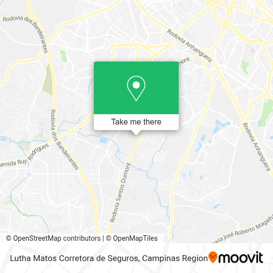 Lutha Matos Corretora de Seguros map