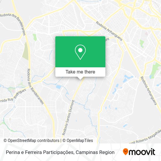 Perina e Ferreira Participações map