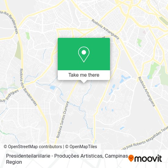 Presidenteilariilarie - Produções Artisticas map